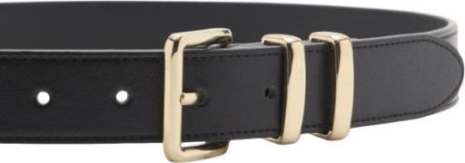 MANGO Square Buckle Belt L - Bælter Læder hos Magasin