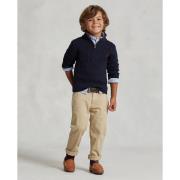 Polo Ralph Lauren Cableknit Cotton Quarter-zip Sweater Str 5 / 5 år - ...