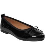 Pavement Lucy Lu Kvinde Black Patent Ballerinaer Str 40 - Læder hos Ma...