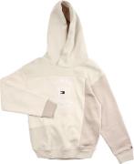 Tommy Hilfiger CUT Panel Icon Hoodie Str 8 år / 128 cm - Savannah Sand...