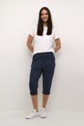 Kaffe Kajenny Capri Pants Kvinde Midnight Marine Capri Bukser Regular ...