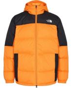 The North Face M Diablo Down Hoodie Cone Orange/tn Mand Coneorng/tnfbl...