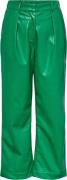 Pieces Pcgilli HW Ankle Pants D2D DMO Kvinde Simply Green Læderbukser ...