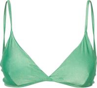 Pieces Pcbirte Bikini Shiny TOP SWW Bikinitoppe Str L - hos Magasin