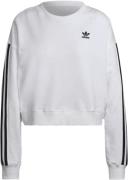 adidas Sweatshirt Kvinde Hvid Sweatshirts Str 40 - Bomuld hos Magasin