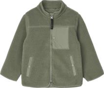 Liewood April Fleece Jacket Str 92 - Faune Green Fleece hos Magasin