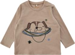 Soft Gallery Sgbaby Geo Spacedog LS Tee Str 9m - Cuban Sand Bluser Bom...