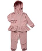 Polo Ralph Lauren Velour Hoodie & Jogger Pant Set Str 6M / 6-9 mdr Vel...