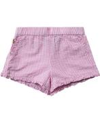 Polo Ralph Lauren Striped Ruffled Cotton Seersucker Short Str 5 / 5 år...