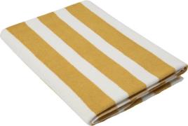 Magasin Beach Towel 100x180 old Gold/starwhite Stripe Gots 0008 Håndkl...