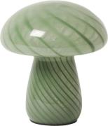 AU Maison Mushy Lampe Grøn Str H:17cm Ø:15cm - Bordlamper hos Magasin