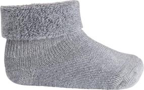 mpKids Ankle Terry Wool Baby Str 19/21 - Grå Strømper hos Magasin