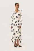 Soaked in Luxury Slerwina Karven Dress LS Kvinde Black And White Flowe...