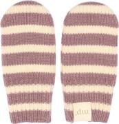 mpKids Bergen Striped Mittens 3-4Y - Vanter & Luffer Uld hos Magasin