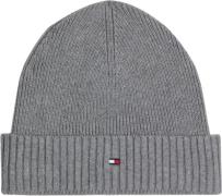 Tommy Hilfiger TH Flag Pima Cotton Beanie ONE SIZE - Huer hos Magasin