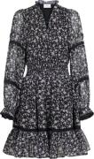 Neo Noir Evanna Fleur Sombre Dress Kvinde Sort Korte Kjoler Str 40 - h...