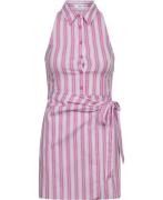 MANGO Dress. - Capri Kvinde Pink Korte Kjoler Str L - hos Magasin