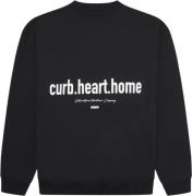 Woodbird Wbcope Home Crew Mand Black Sweatshirts Str L - hos Magasin