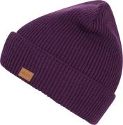 Melton Basic Ribbed Beanie 51/53 - Huer Uld hos Magasin