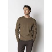 Clean Cut Copenhagen Oscar Knit Mand Brown Melangè Cardigans Str L - h...