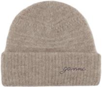 Ganni Soft Wool Beanie ONE SIZE - Huer hos Magasin