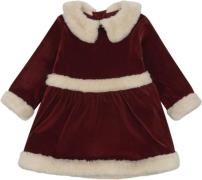 Konges Sløjd Christmas Dress GRS Str 5-6Y - Red Dahlia Kjoler Polyeste...