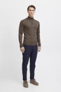 Casual Friday Cfkarlo Merino Knit Merino Knit wit Mand Pine Bark Melan...