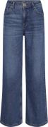 Mos Mosh Mmdara Hera Jeans Kvinde Blue Wide Jeans Str 30/Long - hos Ma...