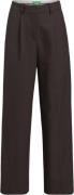 JJXX Jxellis Wide HW Pant TLR Noos Kvinde Seal Brown Bukser Med Lige B...