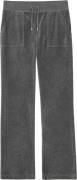 Juicy Couture DEL RAY Pant Kvinde Charcoal Marl Sweatpants Str L - hos...