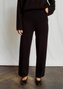 Bruun & Stengade BS Scarlett Pants Kvinde Black Bukser Med Lige Ben St...