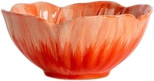 BYON Bowl Poppy Red Str ø11x5cm - Serveringsfade hos Magasin