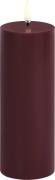 Uyuni LED Pillar Candle, Wine red, Smooth, 5,8x15,2 cm Wine Red - Led ...