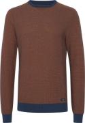 Blend Pullover Mand Bombay Brown Sweaters Str L - hos Magasin