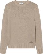 Les Deux Errol Cotton Roundneck Mand Beige Sweaters Regular Fit Str L ...