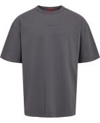 HUGO Docku Mand Open Grey Kortærmede T-shirts Str XL - hos Magasin