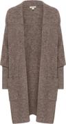 Soaked in Luxury Slelta Plain Cardigan LS Kvinde Brindle Melange Cardi...