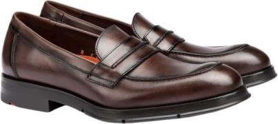 Lloyd Nagai Mand Brown Loafers Str 44,5 - Læder hos Magasin