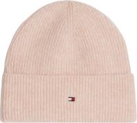 Tommy Hilfiger Essential Flag Fuzzy Beanie ONE SIZE - Huer hos Magasin