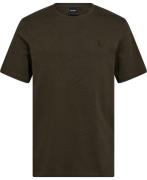 Lyle & Scott Tonal Eagle Tshirt Mand W485 Olive Kortærmede T-shirts St...