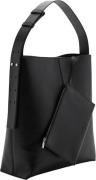 MANGO Short Handle Shopper bag U - Skuldertasker Læder hos Magasin