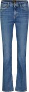 Lee Marion Straight Kvinde Blå Flared Jeans Straight Fit Str 27/31 - h...