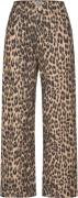 Baum und Pferdgarten Nara Kvinde Brown Baum Leopard Wide Jeans Str 34 ...