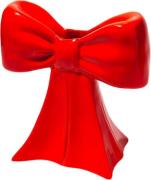 Doiy Vase Bow - Red 0008 Str 20 x 19 x 11 - Vaser hos Magasin