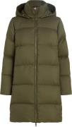 Tommy Hilfiger HW Down Casual Coat Kvinde Army Green Dunjakker Str L -...