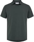 Filippa K Stretch Cotton Polo Tshirt Mand Green Grey Sweaters Str L - ...