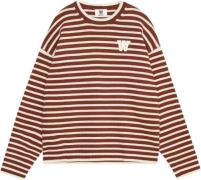 Wood Wood Wwtya Striped Oversized Jumper Mand Acorn Langærmede T-shirt...