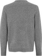 Samsøe Samsøe Nobis Crew Neck 6304 Mand Grey Mel. Sweaters Str L - Cas...