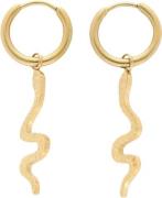 My Jewellery Snake Hoop Earrings - Creoler hos Magasin