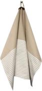 Magasin Tea Towels 50x70 cm MIX Stripe Camle 0008 Vaser Bomuld